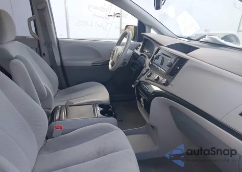 2012 Toyota Sienna Le V6 8 Passenger from USA, damaged, VIN 5TDKK3DC2CS245540